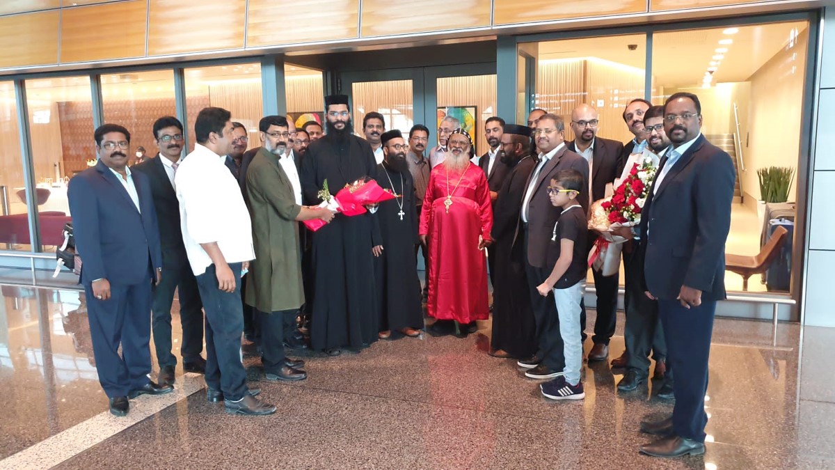 His Holiness Baselios Marthoma Mathews III - Doha Visit